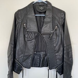 Lulus leather jacket